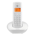 Motorola E201 Beyaz Telsiz Telefon